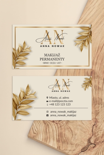 wizytówki beauty, wizytówki glamour, złocone wizytówki, wizytówki soft touch, eleganckie wizytówki kosmetyczne, wizytówki dla salonu kosmetycznego, projekt wizytówki beauty, indywidualny projekt wizytówek, wizytówki premium