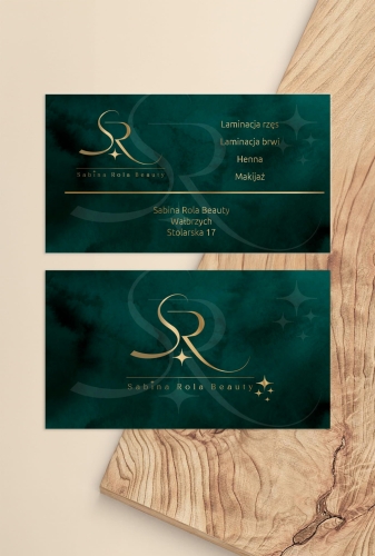 wizytówki beauty, wizytówki glamour, złocone wizytówki, wizytówki soft touch, eleganckie wizytówki kosmetyczne, wizytówki dla salonu kosmetycznego, projekt wizytówki beauty, indywidualny projekt wizytówek, wizytówki premium