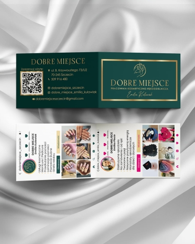 wizytówki 3w1, wizytówki składane, wizytówki bigowane, Karnety Terminarze dla salonu beauty, karnety dla dentysty, karnety dla fryzjera, karnety dla barbera, druk terminarzy, karty stałego klienta, karty lojalnościowe, nietypowe wizytówki