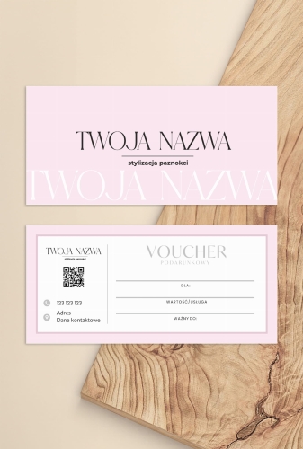 voucher voucher upominkowy bon podarunkowy druk voucherów, prezent voucher, voucher walentynkowy, voucher na urodziny, voucher beauty, voucher złocony, voucher gold, voucher spa, voucher dla dwojga, voucher indywidualny projekt, tani voucher