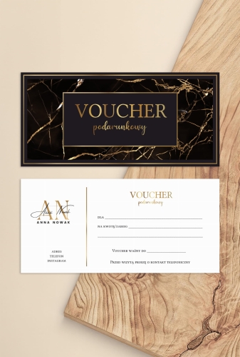 voucher voucher upominkowy bon podarunkowy druk voucherów, prezent voucher, voucher walentynkowy, voucher na urodziny, voucher beauty, voucher złocony, voucher gold, voucher spa, voucher dla dwojga, voucher indywidualny projekt, tani voucher