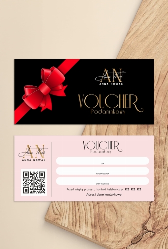 voucher voucher upominkowy bon podarunkowy druk voucherów, prezent voucher, voucher walentynkowy, voucher na urodziny, voucher beauty, voucher złocony, voucher gold, voucher spa, voucher dla dwojga, voucher indywidualny projekt, tani voucher