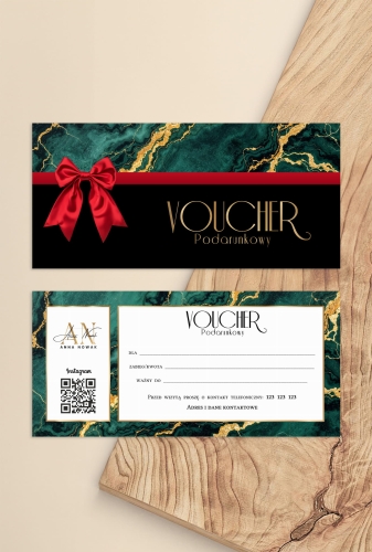 voucher voucher upominkowy bon podarunkowy druk voucherów, prezent voucher, voucher walentynkowy, voucher na urodziny, voucher beauty, voucher złocony, voucher gold, voucher spa, voucher dla dwojga, voucher indywidualny projekt, tani voucher