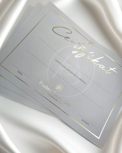 certyfikat, plakat beauty,  grafika do salonu kosmetycznego, elegancki certyfikat, dyplom glamour, projekt glamour beauty, plakat do gabinetu kosmetycznego, dyplom glamour, dyplom gold, dyplom złocony, certyfikat złocone, certyfikaty szkoleniowe premium