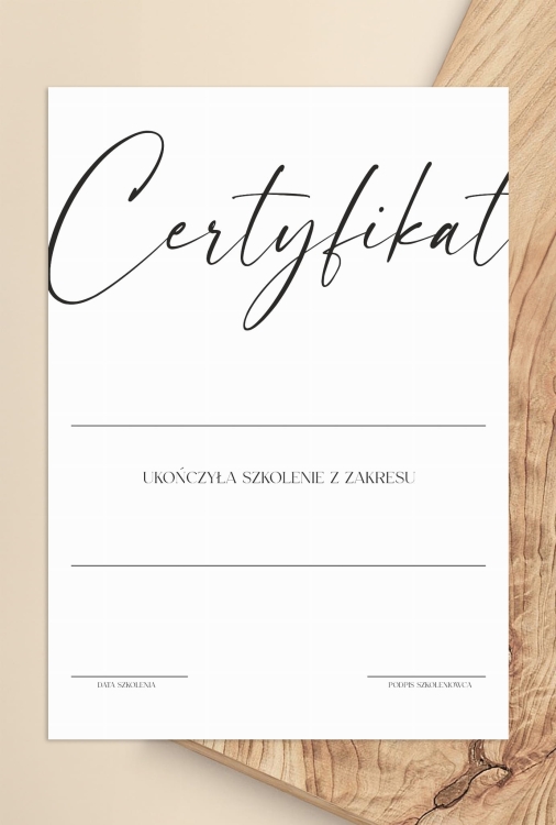 certyfikat, plakat beauty,  grafika do salonu kosmetycznego, elegancki certyfikat, dyplom glamour, projekt glamour beauty, plakat do gabinetu kosmetycznego, dyplom glamour, dyplom gold, dyplom złocony, certyfikat złocone, certyfikaty szkoleniowe premium