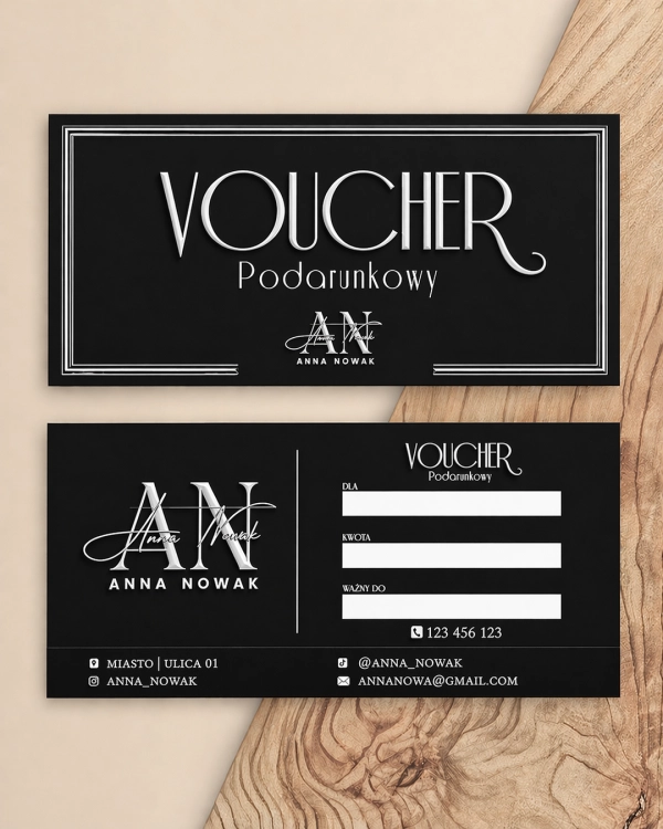 voucher voucher upominkowy bon podarunkowy druk voucherów, prezent voucher, voucher walentynkowy, voucher na urodziny, voucher beauty, voucher złocony, voucher gold, voucher spa, voucher dla dwojga, voucher indywidualny projekt, tani voucher